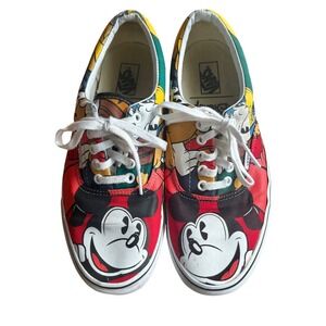 DISNEY VANS Era Mickey Mouse and‎ Friends Sneakers SZ Mens 9.5 Womens 11